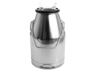 Shoof Stainless Steel Herd Test Bucket 25L