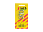 Xcel Zinc Plated Chain Links, 3mm, 3pk