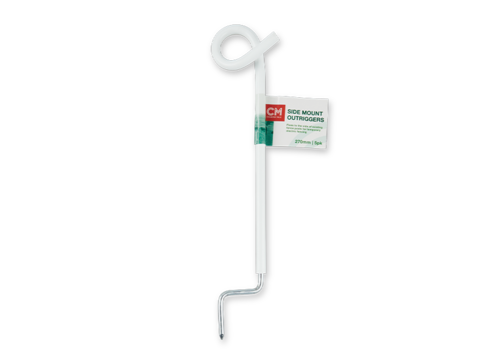Country Mile Out Rigger Side Fixing 270mm 5 pack | NZ Farm Source