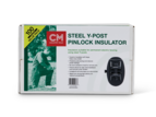 Country Mile Steel Y-Post Pinlock Insulator 100 pack