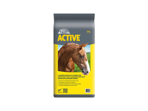 Fiber Fresh Active Horse Feed 20kg | NZ Farm Source