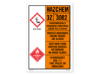 Lynn River Hazchem Diesel Sign
