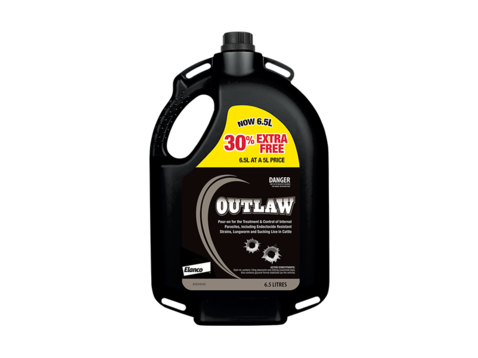 Outlaw Combination Pour-on Drench 6.5L Value Pack