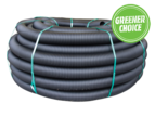 Bailey Pipe Black Snake Slotted Drainage Coil 110mm x 100m