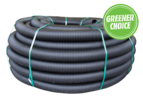 Bailey Pipe Black Snake Slotted Drainage Coil 160mm x 45m