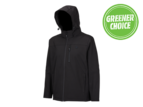 360 Repreve Unisex Soft Shell Jacket with Detachable Hood