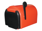 Country Mile Rural Letterbox Red/Black