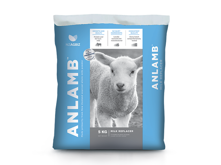 NZAgbiz Anlamb Lamb Milk Replacer 5kg | NZ Farm Source