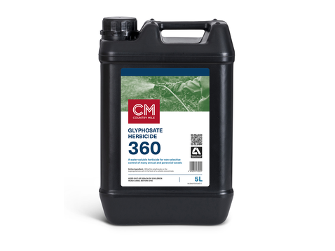 Country Mile Glyphosate Herbicide 360 5L | NZ Farm Source